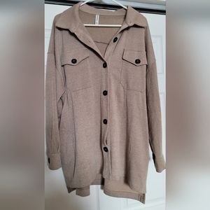 Womens Zenana XL Shacket